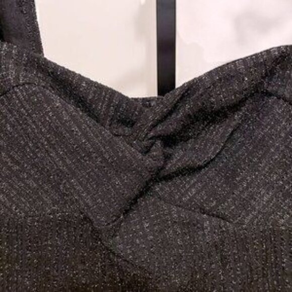 NWT ASTR The Label Black Long Sleeve Shinning Dress Black - Picture 5 of 5